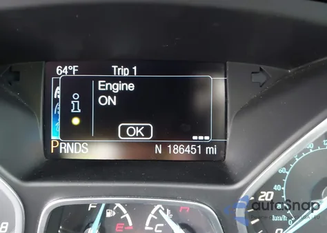 2014 Ford Focus Titanium z USA, uszkodzony, nr VIN 1FADP3J27EL227311